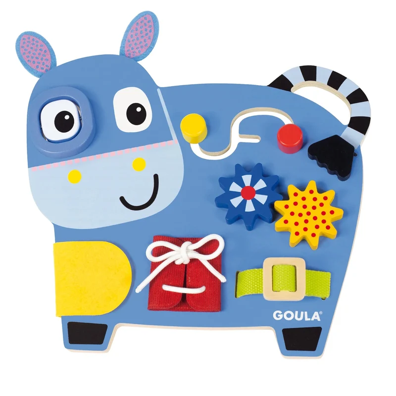 Goula Donkey Activities – Holz-Aktivitätstisch