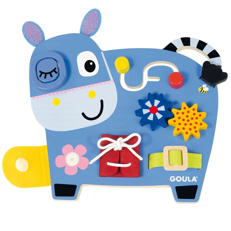 Goula Donkey Activities – Holz-Aktivitätstisch