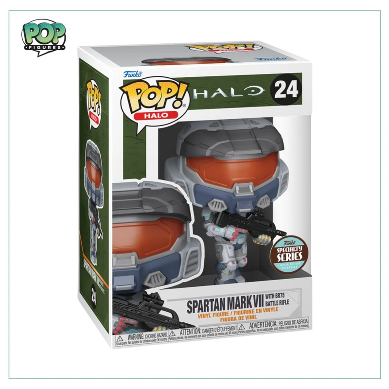 Spartan Mark VII w/weapon #24 Funko Pop! Halo Infinite - Specialty Series