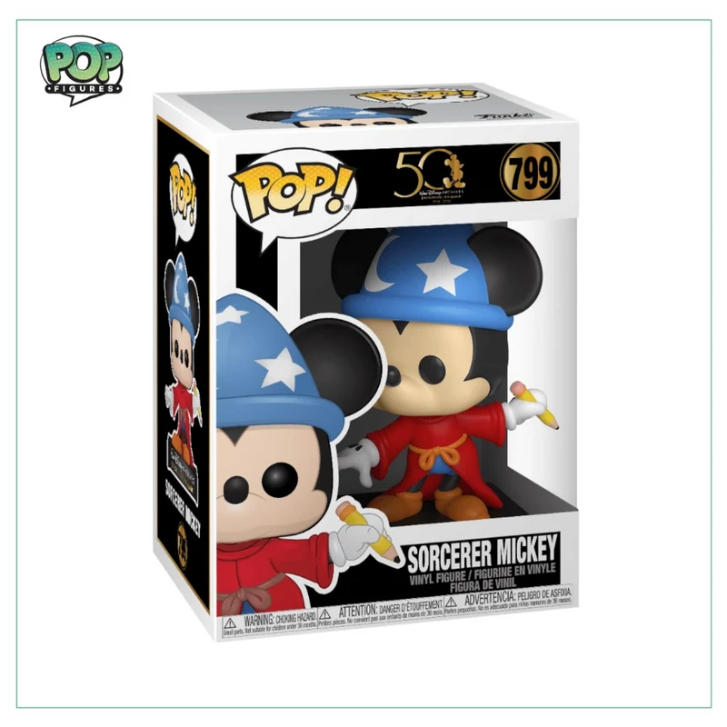Sorcerer Mickey #799 Funko Pop! Walt Disney Archives