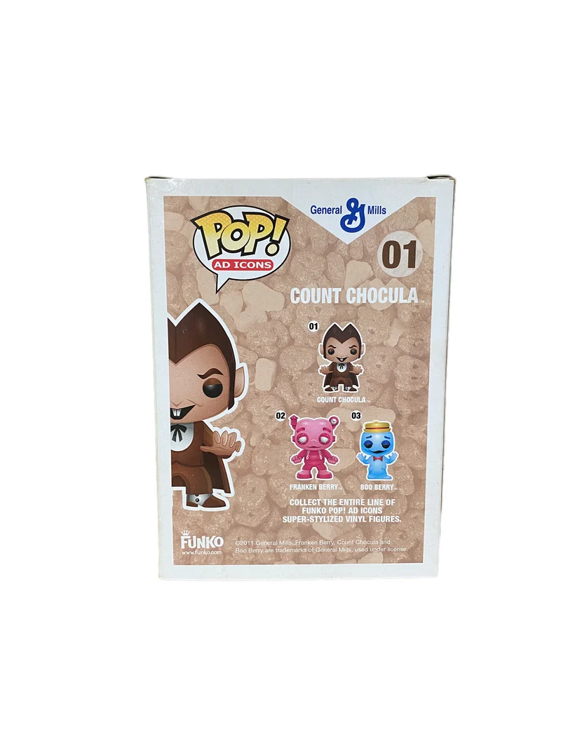 Count Chocula #01 (Metallic) Funko Pop! - Ad Icons - SDCC 2011 Exclusive LE480 Pcs - Condition 8/10