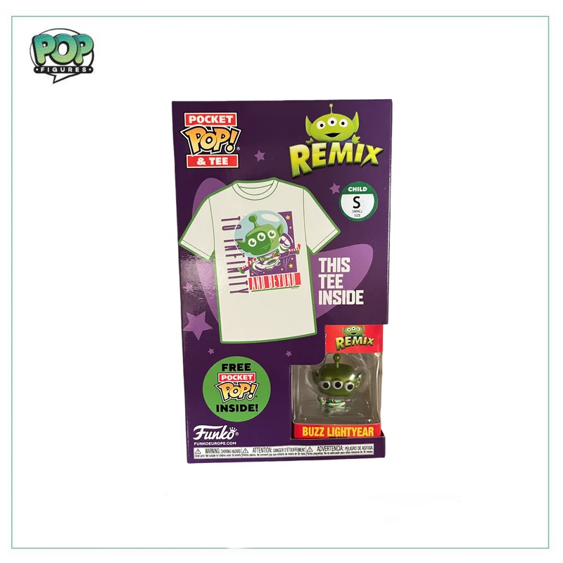 Pocket POP! & Tee: Disney - Alien Buzz