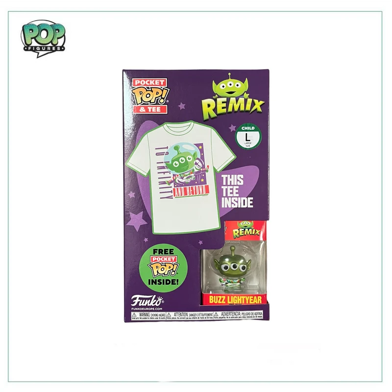 Pocket POP! & Tee: Disney - Alien Buzz