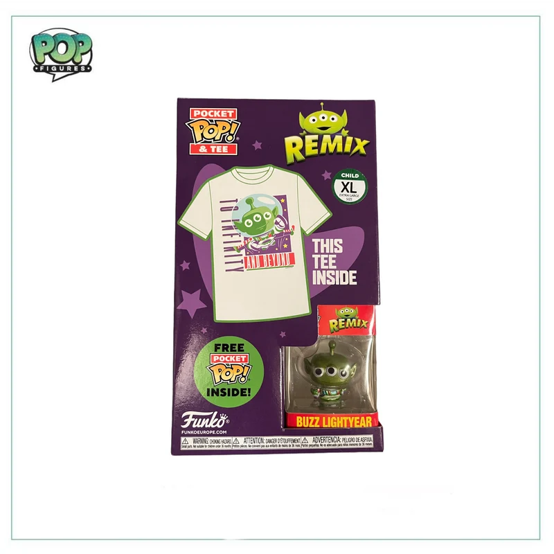 Pocket POP! & Tee: Disney - Alien Buzz