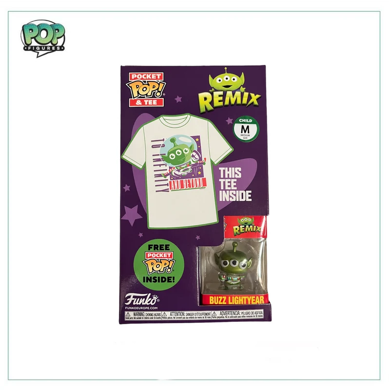 Pocket POP! & Tee: Disney - Alien Buzz