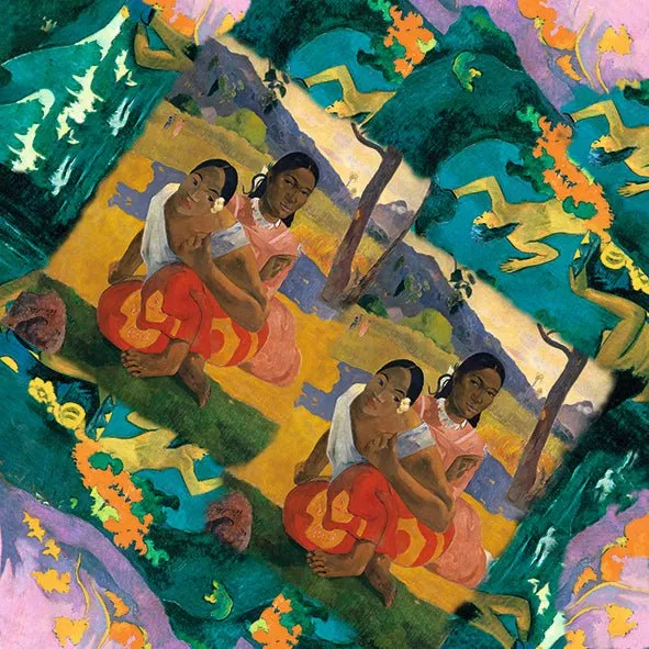 Art Origami - Paul Gauguin - Fisch - 15x15 cm