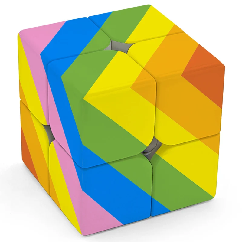 Ziina Rainbow Cube 2x2 (6-Color)