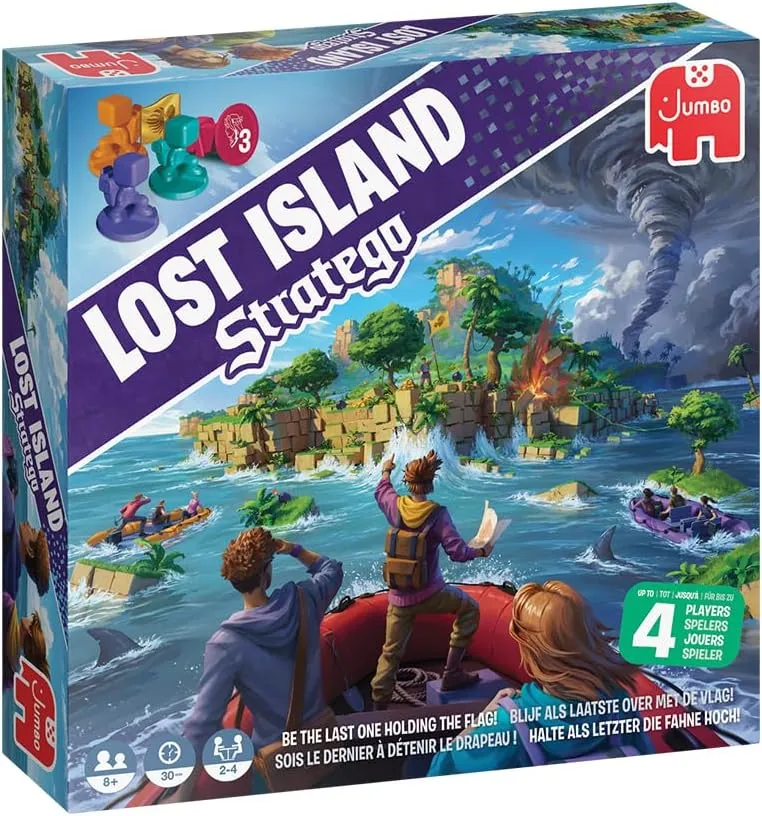 Jumbo Stratego Lost Island – Familienspiel