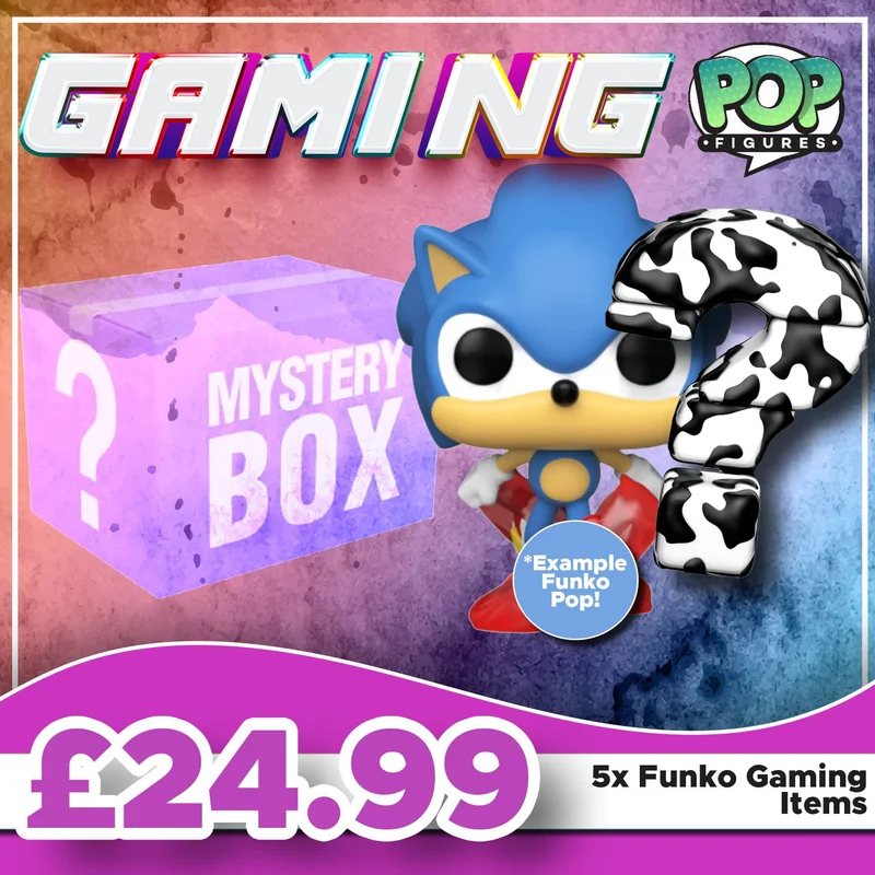 5 x Funko Gaming Items Mystery Box