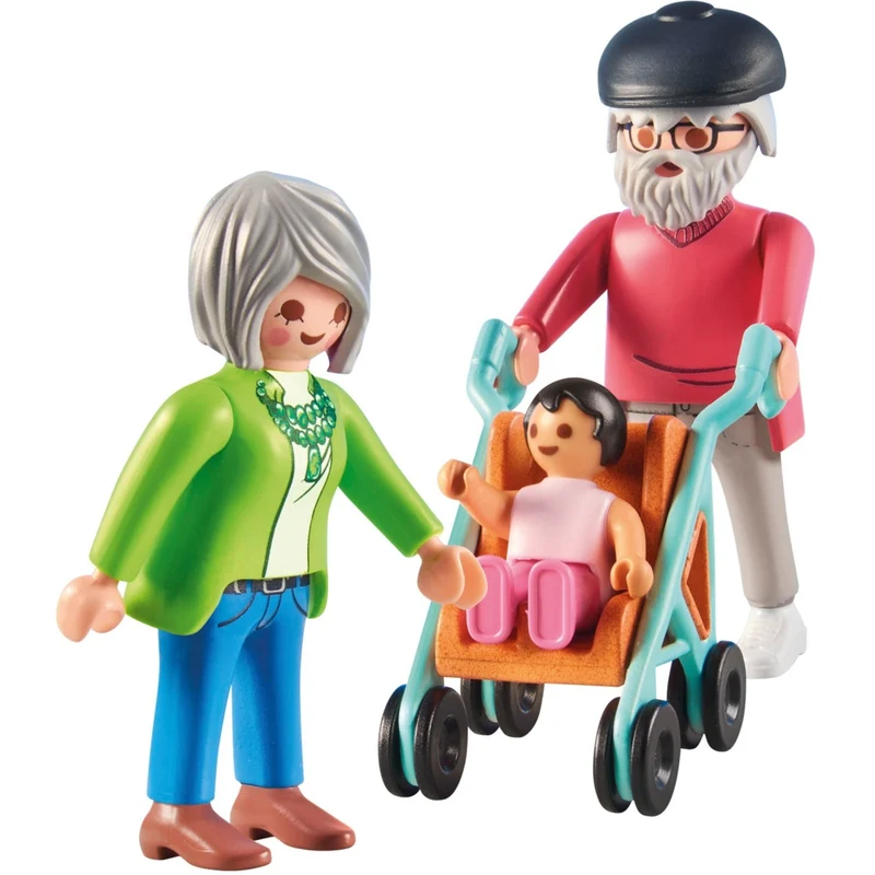 Playmobil® My Life 71613 - My Figures: Großeltern mit Baby