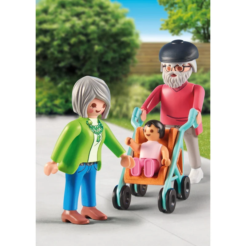 Playmobil® My Life 71613 - My Figures: Großeltern mit Baby