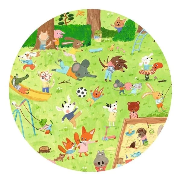 Wimmelpuzzle Spielplatz 35 Teile – Djeco