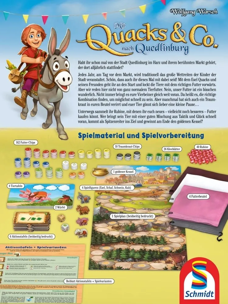 Mit Quacks & Co. nach Quedlinburg, Kinderspiel