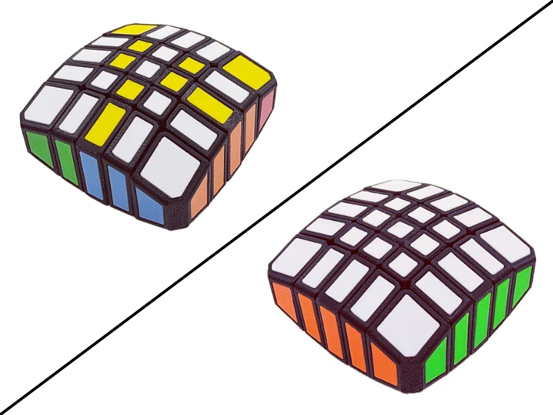 ZePuzzles 1x5x5 Floppy Cube
