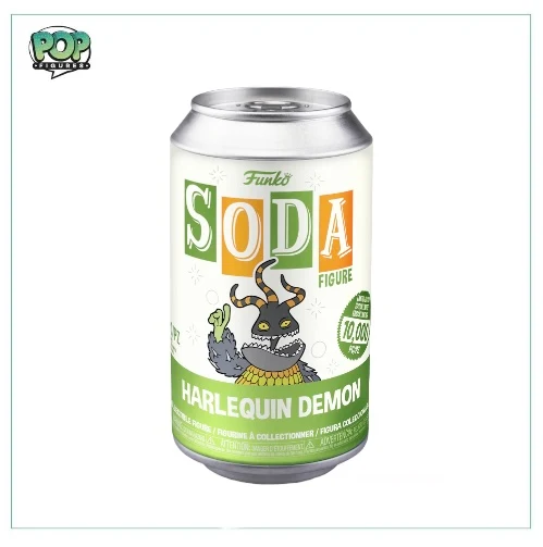 Harlequin Demon Figure In Soda Can With Chance Of Glow Chase - Nightmare Before Christmas - LE10,000pcs