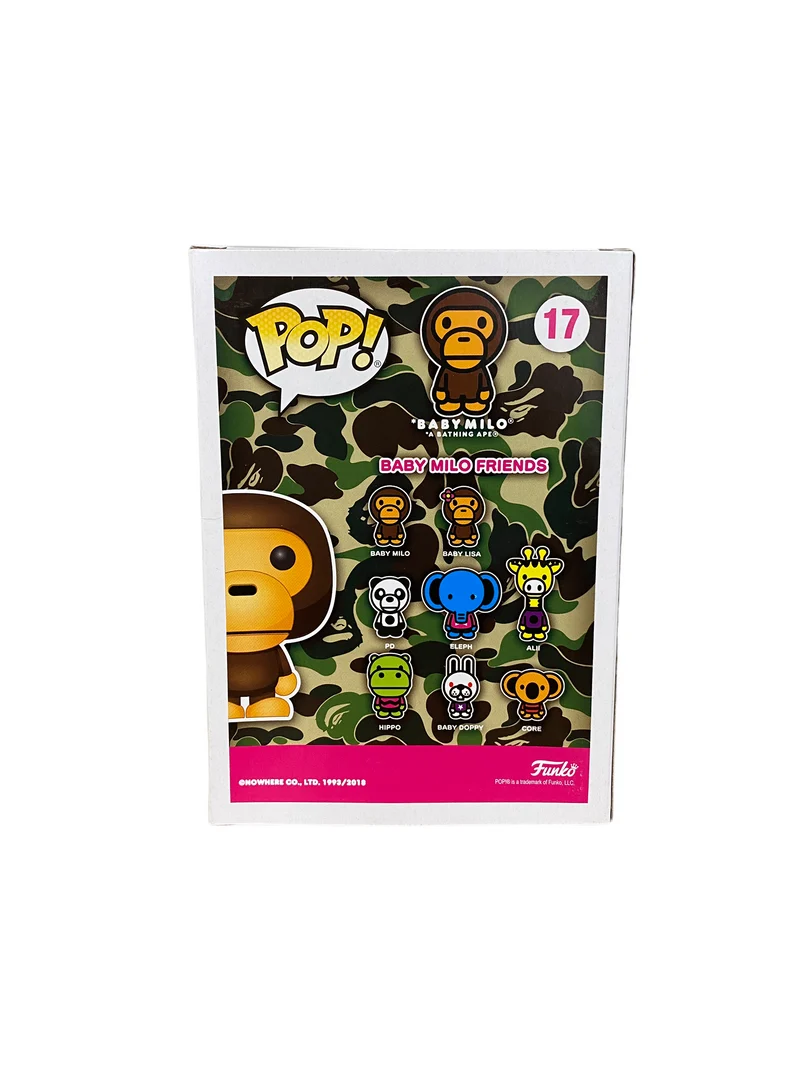 Baby Milo #17 (Flocked) Funko Pop! - BAPE - Unreleased BAIT Exclusive - Condition 7/10