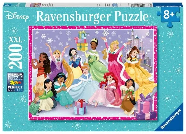Ravensburger - Disney Prinzessin - Ein zauberhaftes Weihnachtsfest, 200 Teile