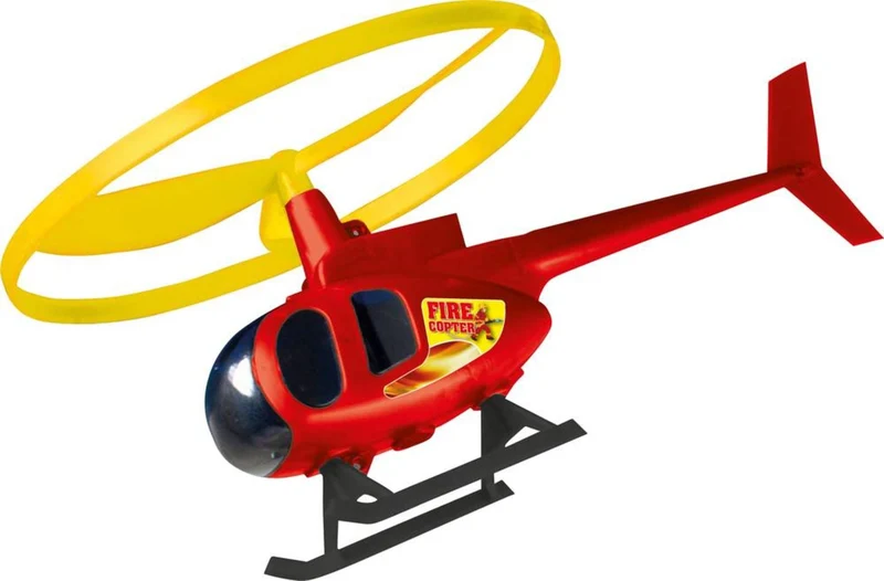 Fire Copter, Freifliegender Helikopter