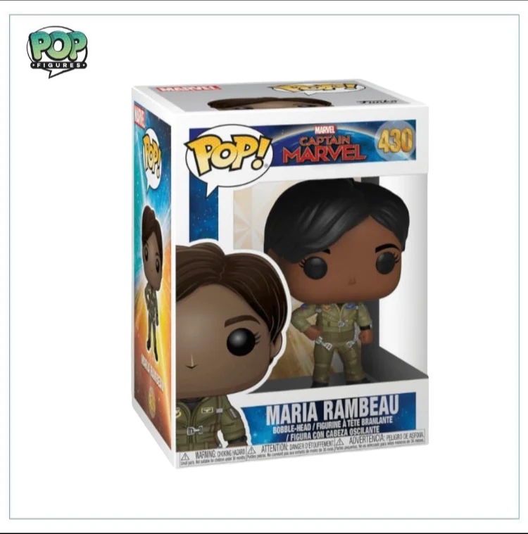 Maria Rambeau #430 Funko Pop! Marvel, Captain Marvel