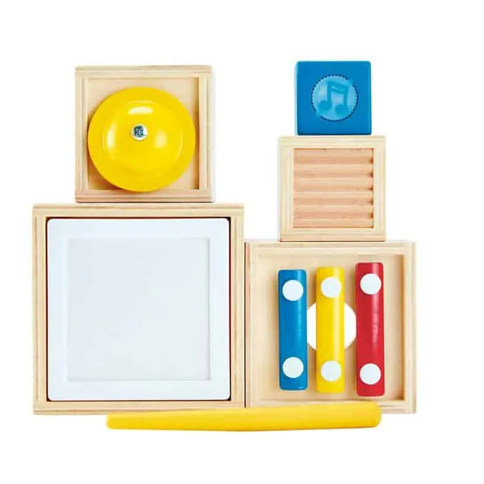 Hape Musik -Stapelwürfel