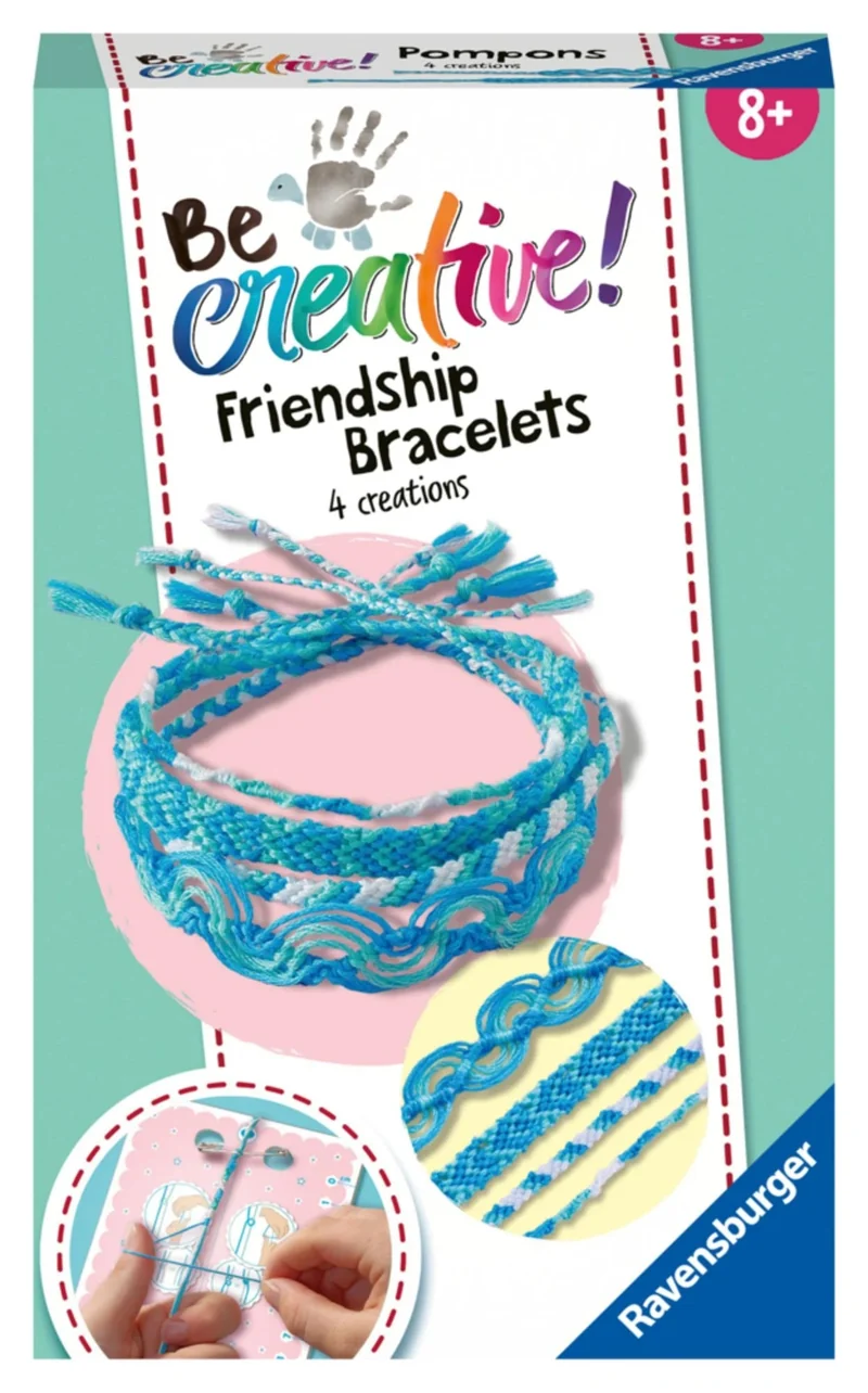 BeCreative! Friendship Bracelets, Freundschaftsbändchen, Bastelset