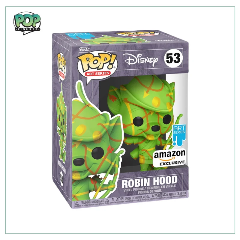 Robin Hood (Art Series) #53 Funko Pop! Disney, Amazon Exclusive