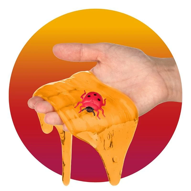 Insekten-Slime 125 g – Bunter Schleim mit Insektenfiguren