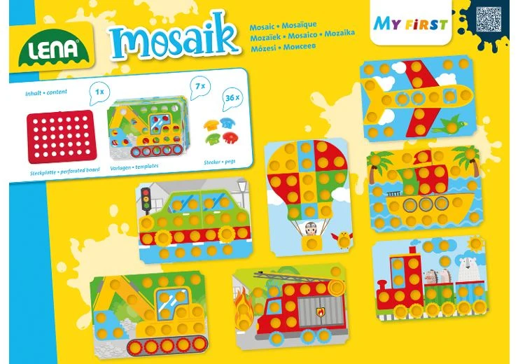 My First Mosaik Verkehr Steckspiel ab 2 Jahren – Lena