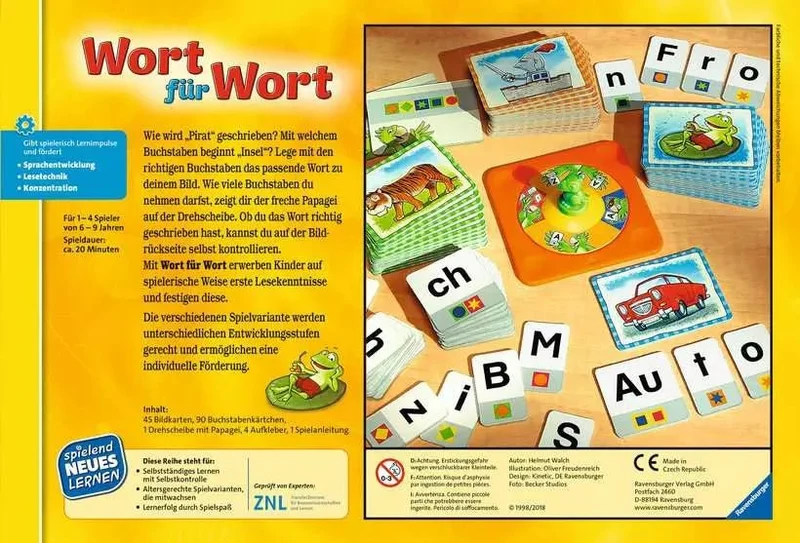 Wort für Wort – Ravensburger Lern- und Kinderspiel