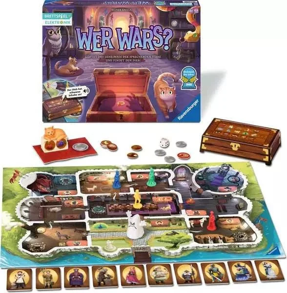 Ravensburger Wer war’s? – Elektronisches Detektivspiel ab 6 Jahren