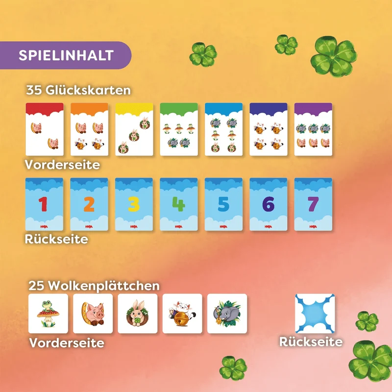 HABA 7 zum Glück – Gesellschaftsspiel mit Köpfchen