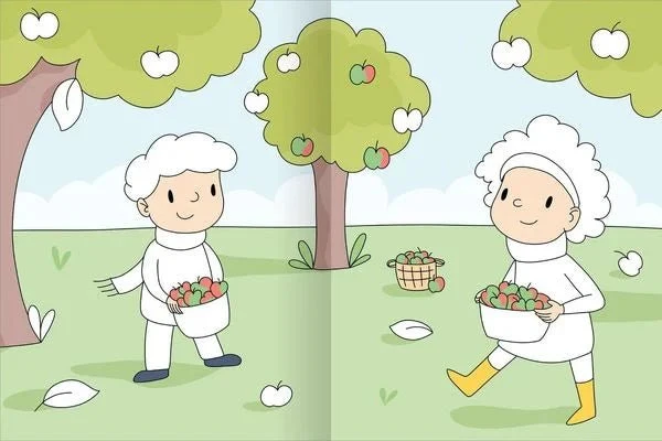 Mein großes buntes Malbuch – Herbst