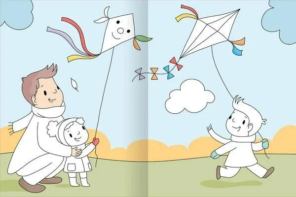 Mein großes buntes Malbuch – Herbst