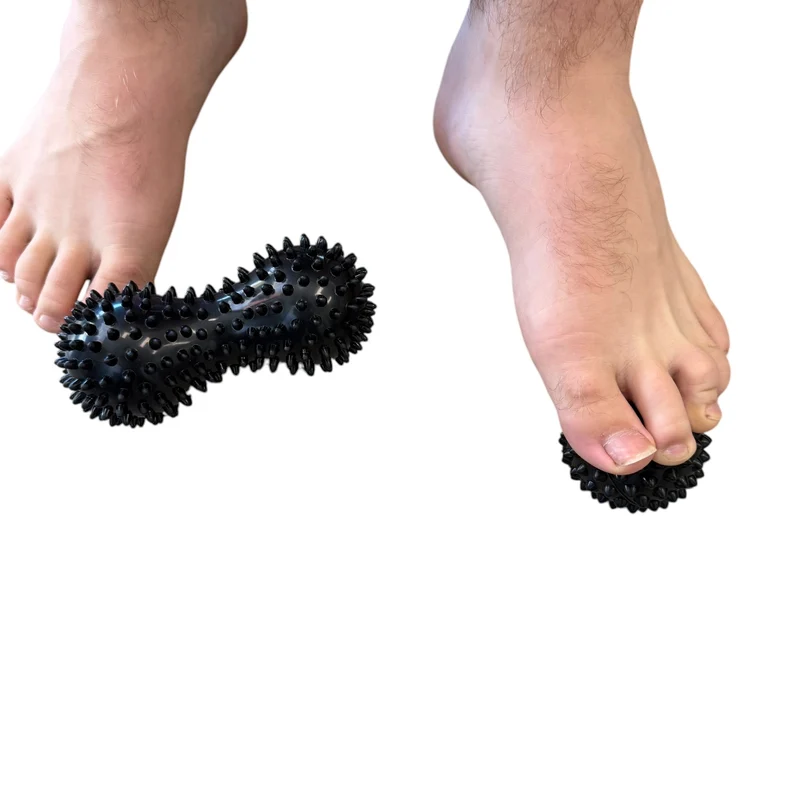 Spikey Massage Roller & Ball for Feet, Hands & Body