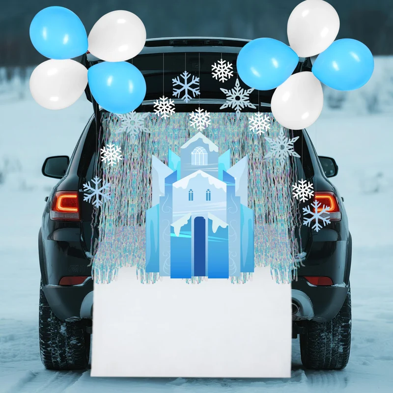 Halloween Trunk or Treat Ice Kit Snow Castle Theme Decorations
