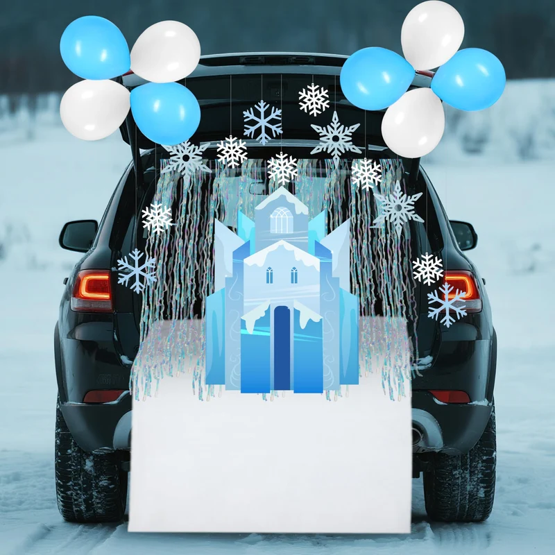 Halloween Trunk or Treat Ice Kit Snow Castle Theme Decorations