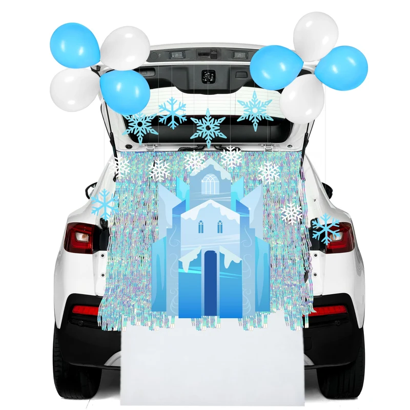 Halloween Trunk or Treat Ice Kit Snow Castle Theme Decorations