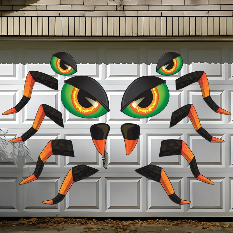 Halloween Trunk Or Treat Car Decorations Kit for SUV Spider Design