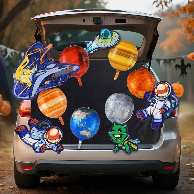 Halloween Space Theme Trunk or Treat Decorations Kit