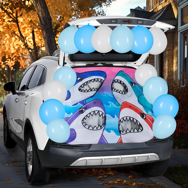 Shark Toss Game Theme Kit Halloween Trunk or Treat
