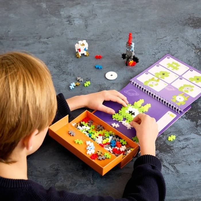 Plus-Plus Activity Pad - Weltraum