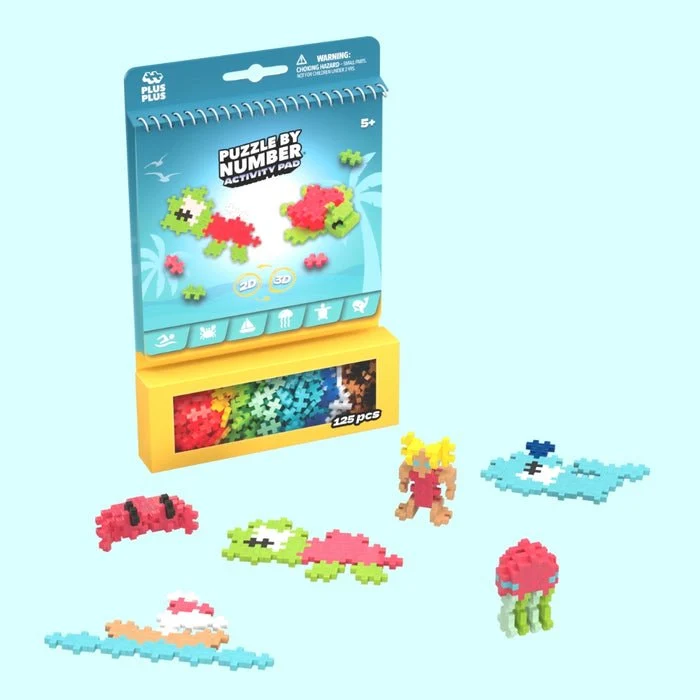 Plus-Plus Activity Pad - Wasser