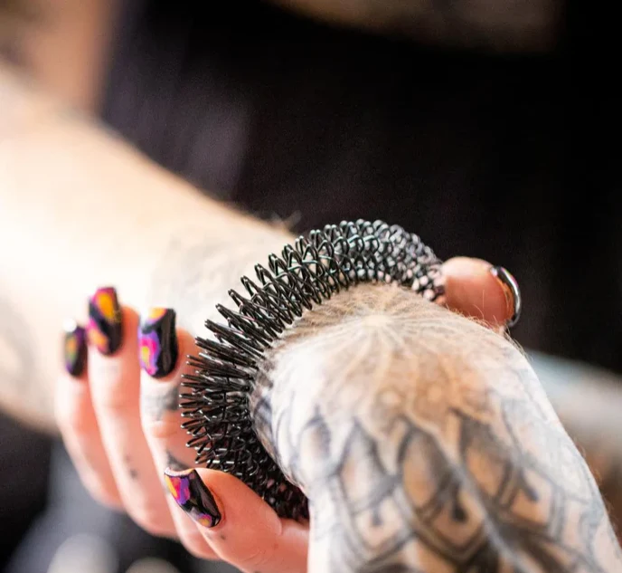 BLACK Set: Wrist & Finger Spikey Combo 3 pack