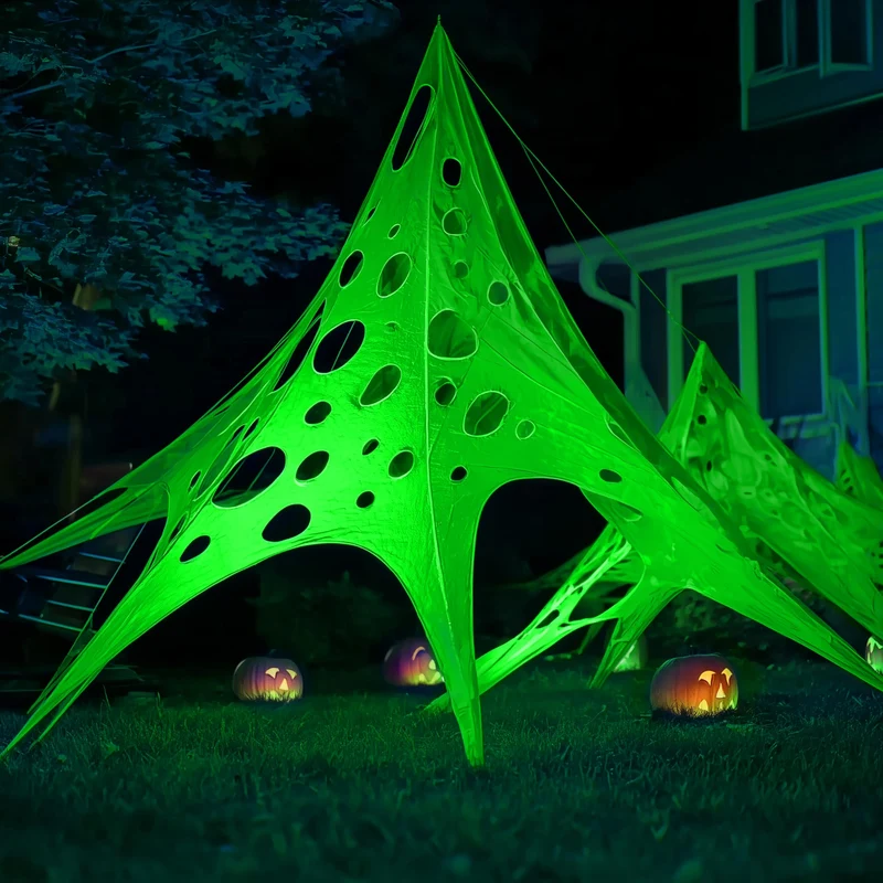 1000sqft Halloween Spider Web Decoration Outdoor