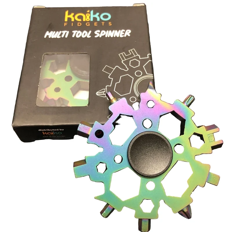 Multi Tool Oil Slick Spinner - 23 tools in 1