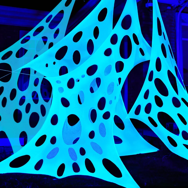 1000sqft Halloween Spider Web Decoration Outdoor