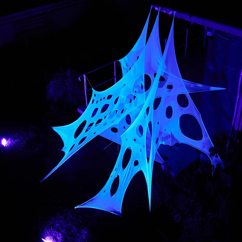 1000sqft Halloween Spider Web Decoration Outdoor