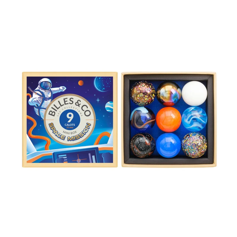 Murmeln Weltraum Mission Mini-Box Calots