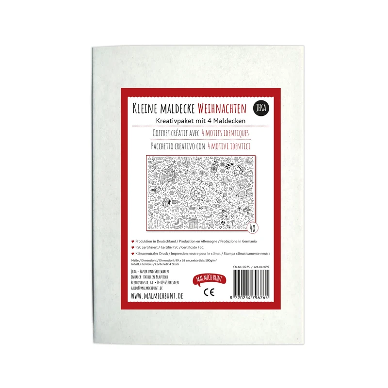 Kleine Maldecke Mix-Paket Weihnachten