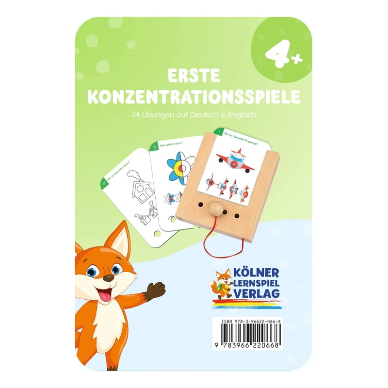 Erste Konzentrationsspiele - Übungen für den Lochkasten - 4+